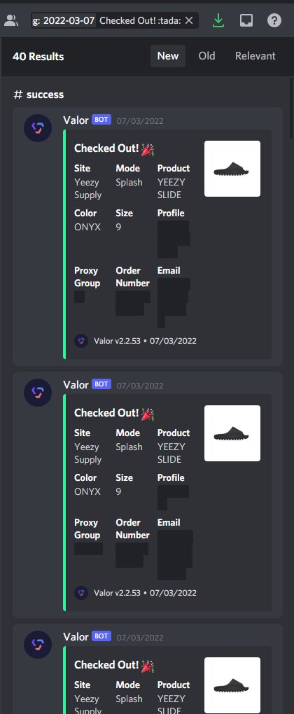 Thanks <a href="/ValorAIO/">Valor</a> for the cook. 

Very consistent every single drop.