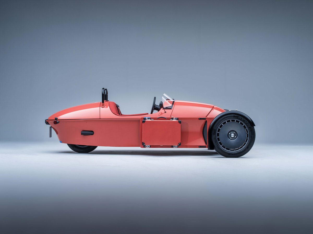 The Super 3 from <a href="/morganmotor/">Morgan Motor Company</a> continues the 113-year legacy of 3-wheeled Morgan vehicles. Built upon a new three-part aluminum platform it is the first with a monocoque structure and is powered by a 1.5-litre Ford 3-cylinder engine.