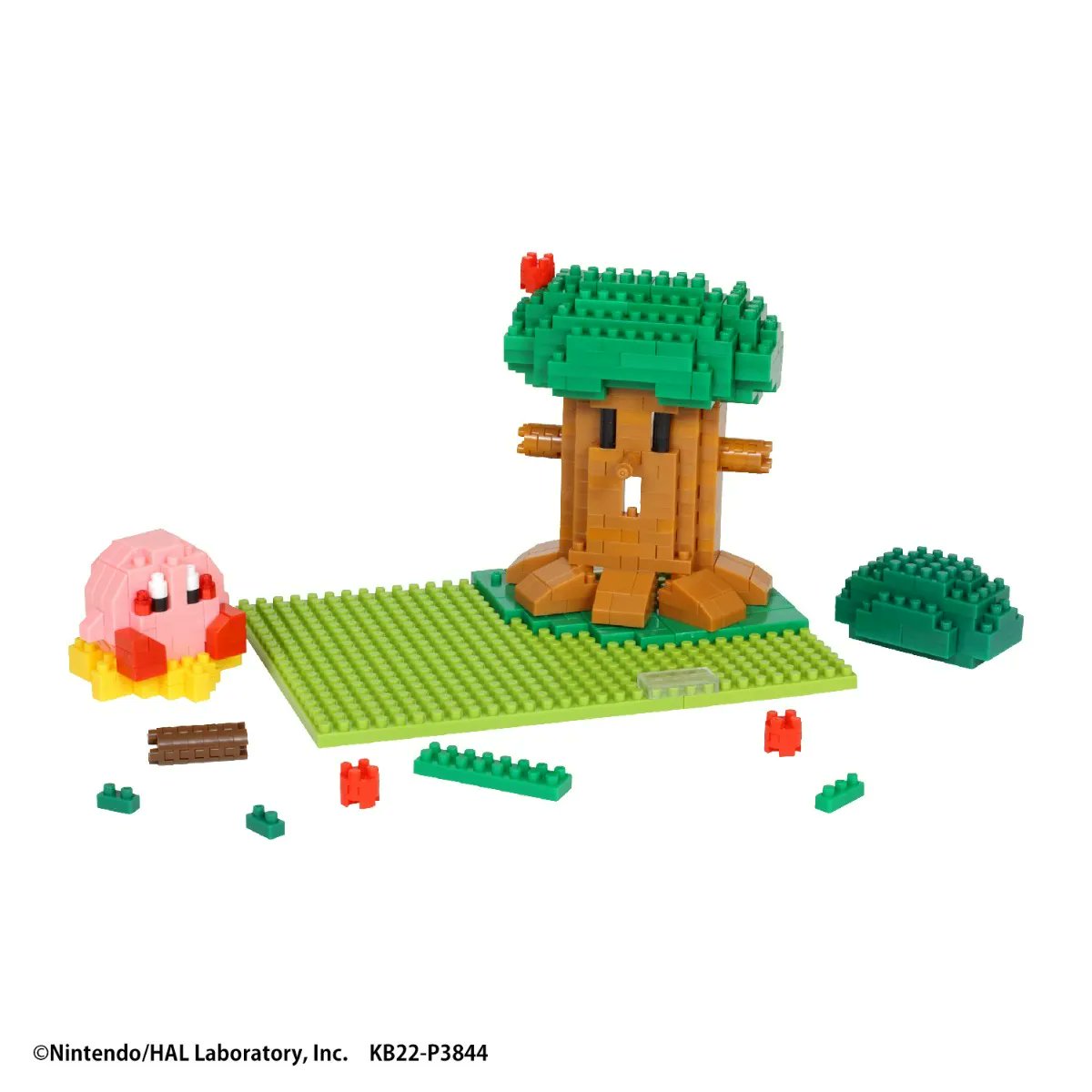 NanoblockUS's tweet photo. Ermahgerd it's Kirby! 

The Kirby Dream Land set from our Sights to See series stands approximately 3.30" tall and has 380 pieces. Collect and build your favorite pink puffy hero this summer. #Kirby #Nintendo #nanoblock https://t.co/3WRFLSFxFw