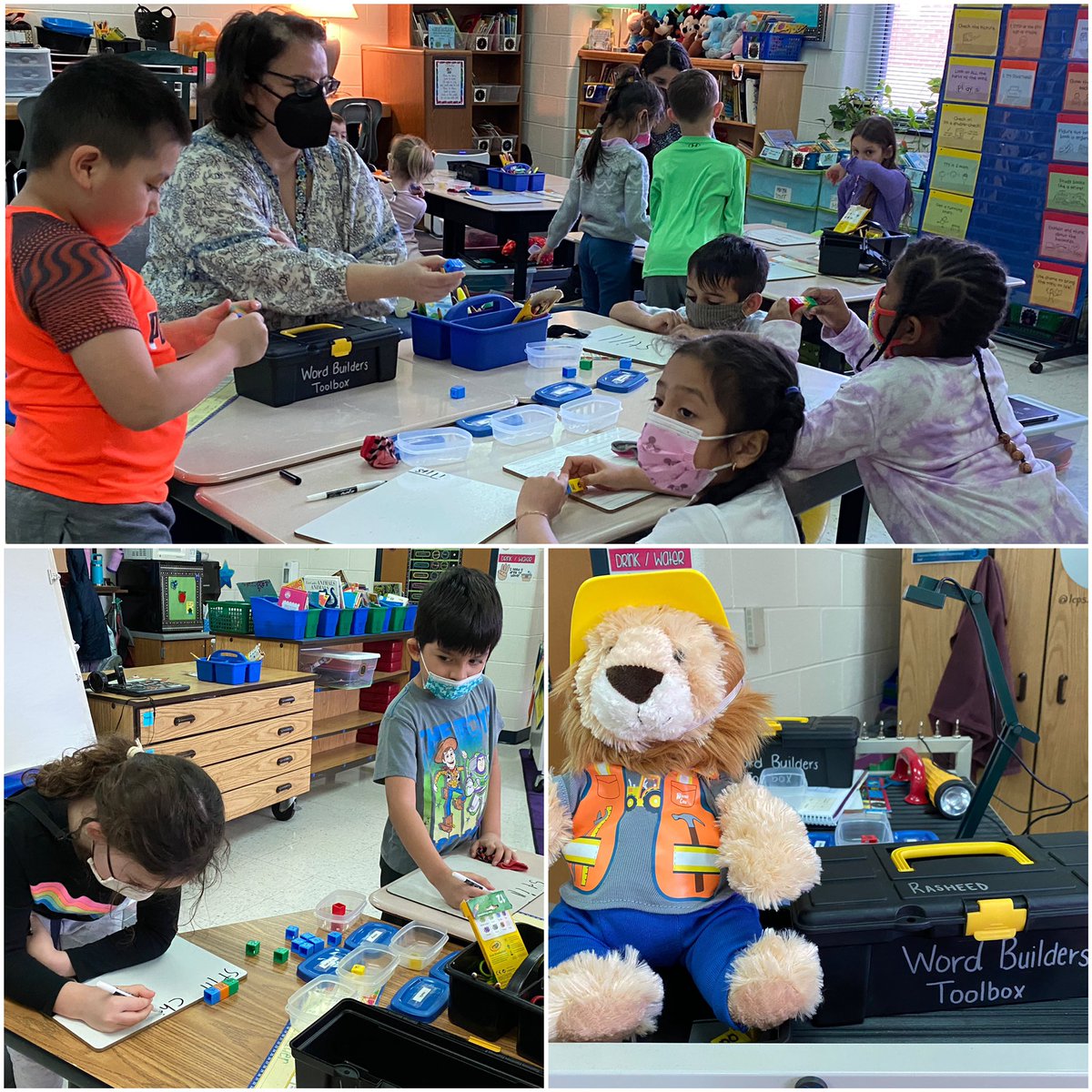 mrsv1stgrade's tweet photo. 🚧 🔨👷🏽👷🏻‍♀️So excited to start our new Phonics unit. #wordbuilders #FHRes22
@FHRsFABFIRSTIES
@FHRRavens1
#1stgrfun https://t.co/pvoRDdPMs2