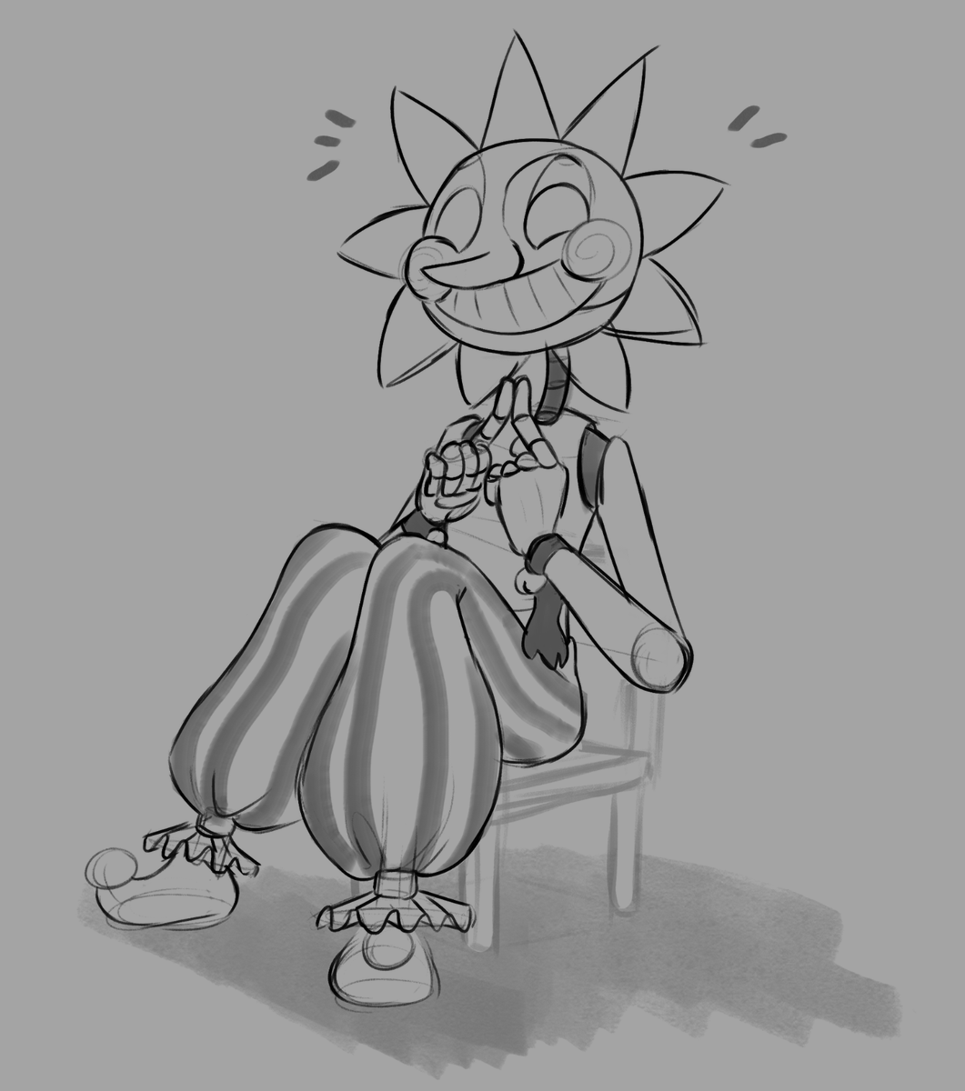 dcdragoncookies's tweet photo. This is the literal first Sundrop Iโve ever drawn. I love the idea of him sitting in the dinky little daycare chairs
#securitybreachsun #daycareattendant https://t.co/7sxFDBrf3Y