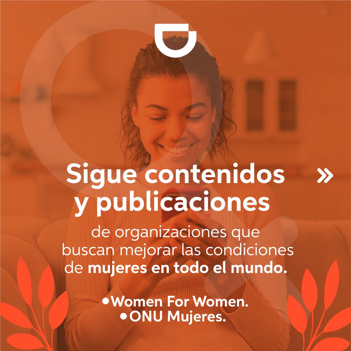 👉🏻APOYAR iniciativas que ayuden a mejorar las condiciones de vida de las mujeres, es un paso para construir una mejor sociedad. 🤗Nosotros seguiremos fomentando espacios seguros para todas las Socias y usuarias de la app, porque queremos #ConexionesQueEmpoderan 💪🏻