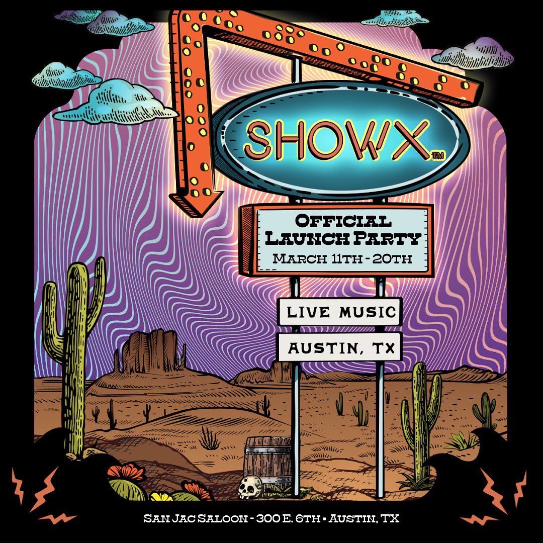 joinshowx's tweet photo. Well, well, well…looks like we have a showcase in Austin starting next week to officially launch the #showx app to the public. Come out to support this amazing lineup! https://t.co/fYnTdP94Nf