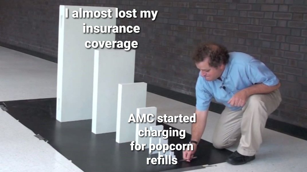 So last month I accidentally threw a credit card out at the movie theater with my snack tray, and couldn't remember which things I was using it to autopay but I was like "well they'll email me right"