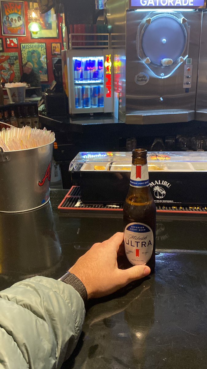 Having an evening beer at <a href="/Funkys/">Funkys</a> tonight. Not meeting anyone, just getting to know myself. This is 25.