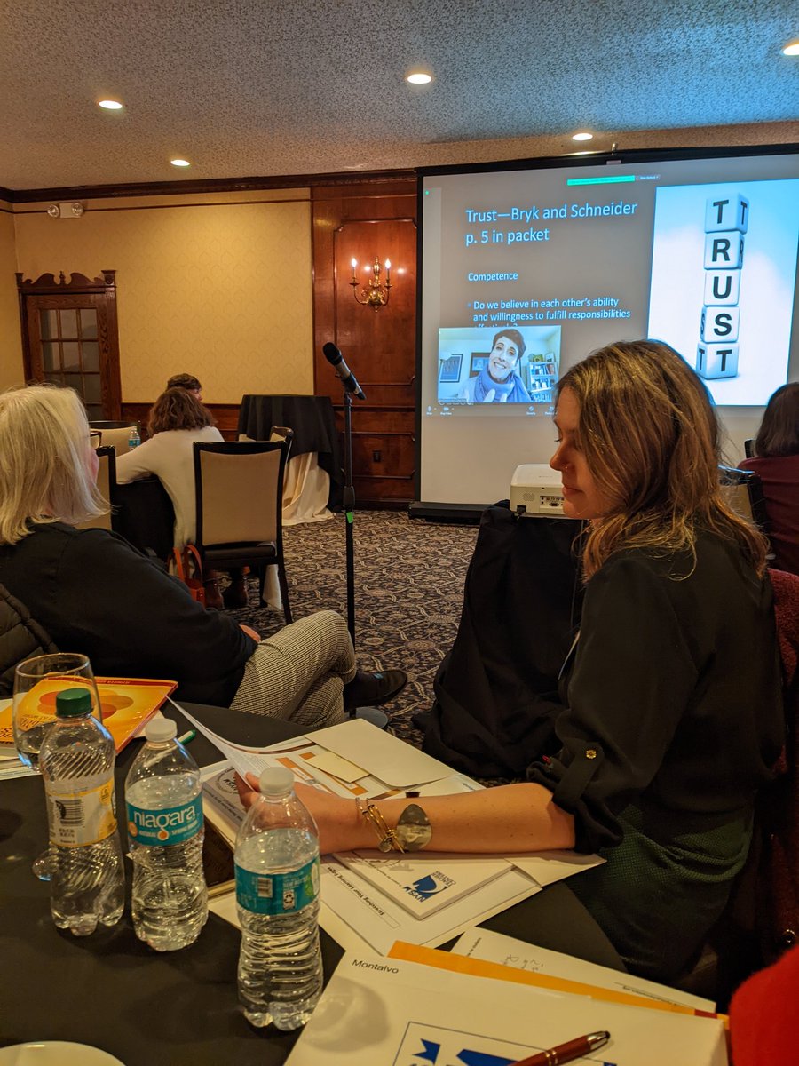 Learning about trust and professionalism <a href="/NYSTC1/">New York State Teacher Centers</a> #NYDTCLive22