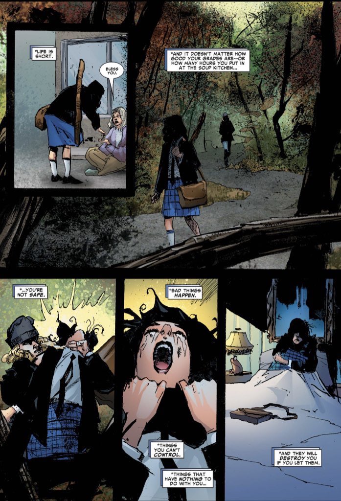mklmao_'s tweet photo. Omg happy woman’s day to Kate Bishop. A girl who went through horror and overcame it, understood her place of privilege in the world and tries to help those less fortunate than her, and uses her strength to fight for others who don’t have it. An icon and legend. https://t.co/AlCRcKGCnu