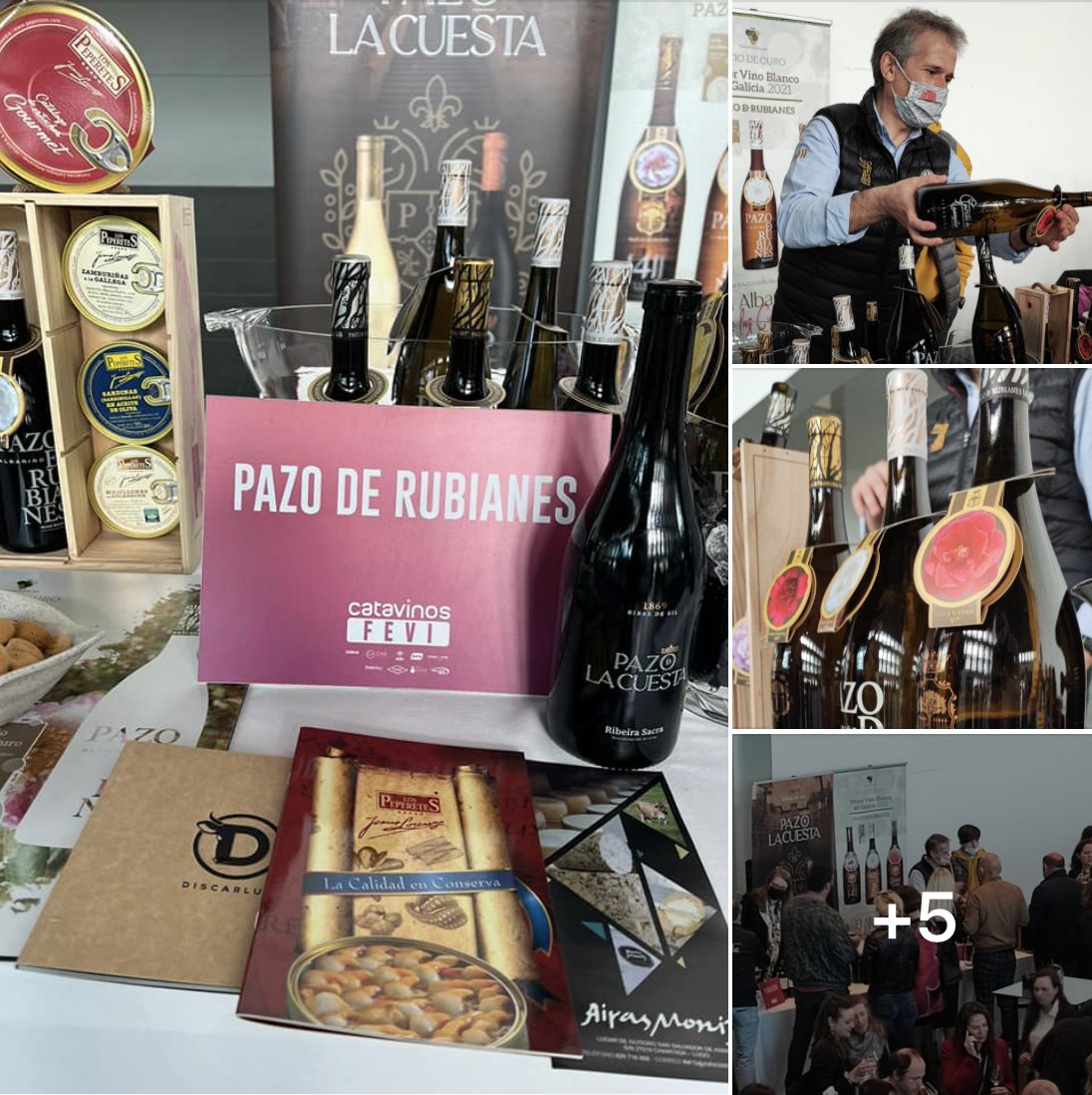 PazoDeRubianes's tweet photo. Resumen de #FEVI2022 en Mallorca con @Catavinos 
#winelovers #wine #vino #albariño #DORíasBaixas https://t.co/IpemZa2kTL