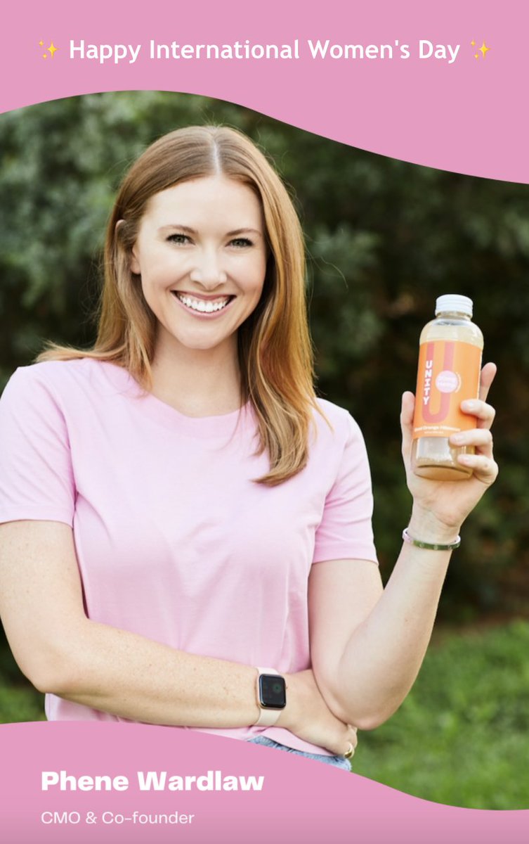 UnityWellnessCo's tweet image. "When starting UNITY, my goal was to bring CBD to the masses in a user-friendly, sexy, and unapologetic way. There is so much going on in the world around us and sometimes we just all need to calm the f* down," Phene Wardlaw #internationalwomensday #femalefounders