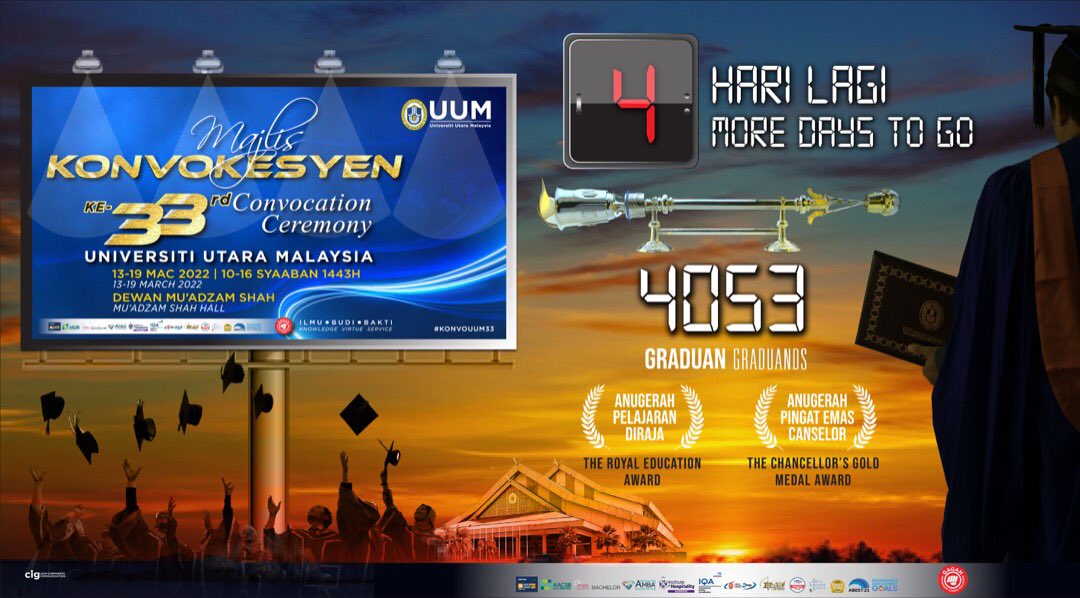 uumnews's tweet image. 4 hari lagi…4 more days to go

#uumconvocation
#letscountdowntogether