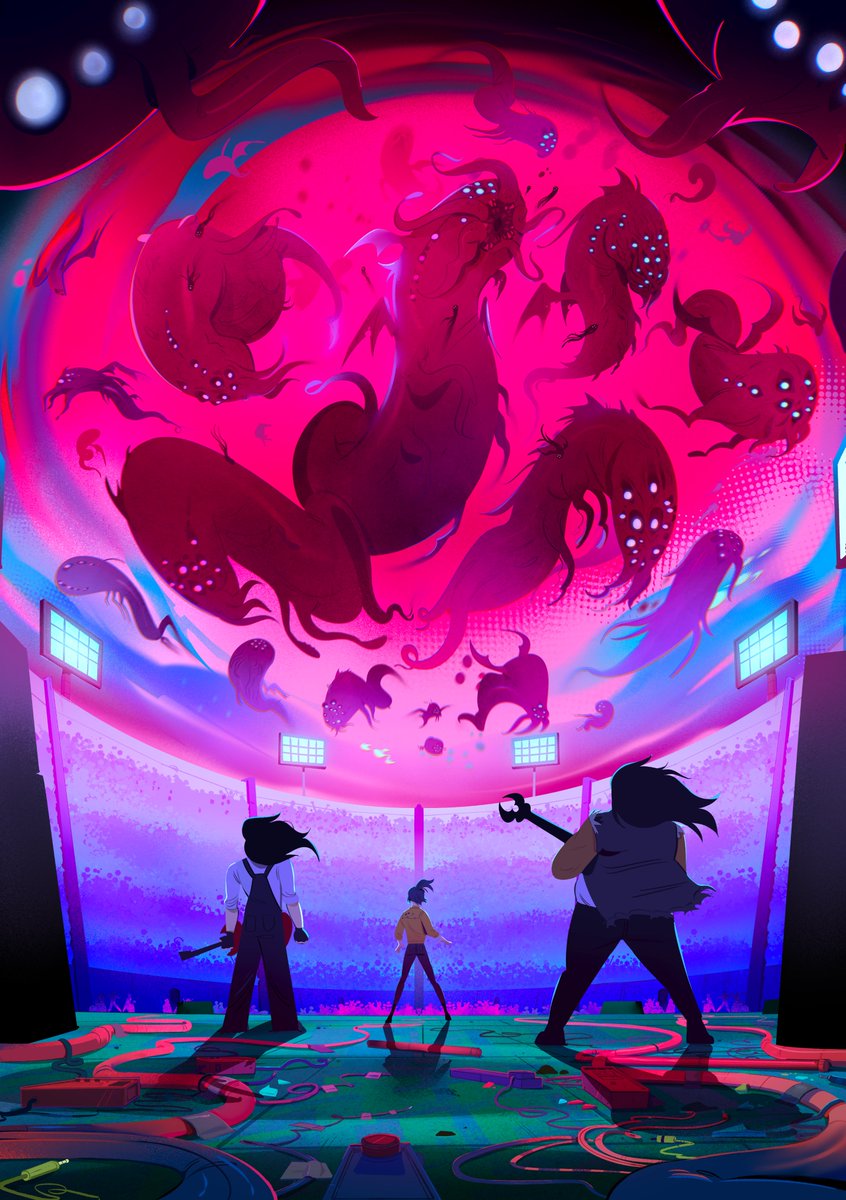shorecery's tweet photo. More art from my personal project SECRET DESTROYERS! by @yinghchenn and @JaymamonJ https://t.co/yJCKfzKxR3