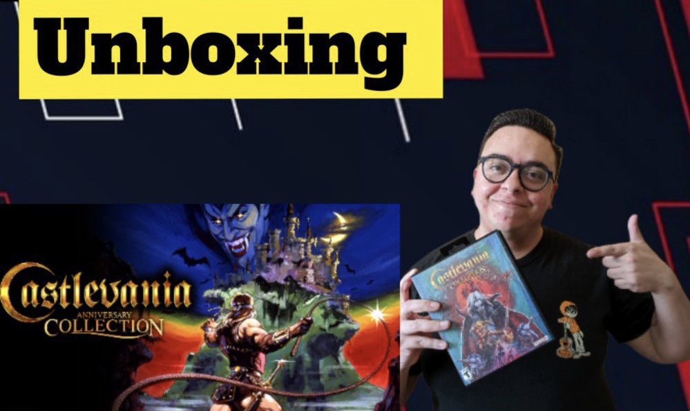 ChrisPSRewind's tweet photo. 📺New Video: Limited Run Games Castlevania Unboxing! 
#LimtedRunGames #Castlevania 
#Retro #Unboxing 

RT’S and Likes always appreciated 🤝

➡️ https://t.co/s08mt9fWbG https://t.co/yco4n8V5nG