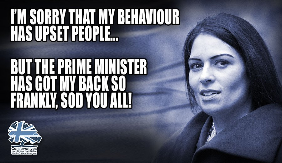 #JohnsonOut43 #ScottishIndependence  #PritiPatelResign #PritiPatel #PatelOut Priti Patel