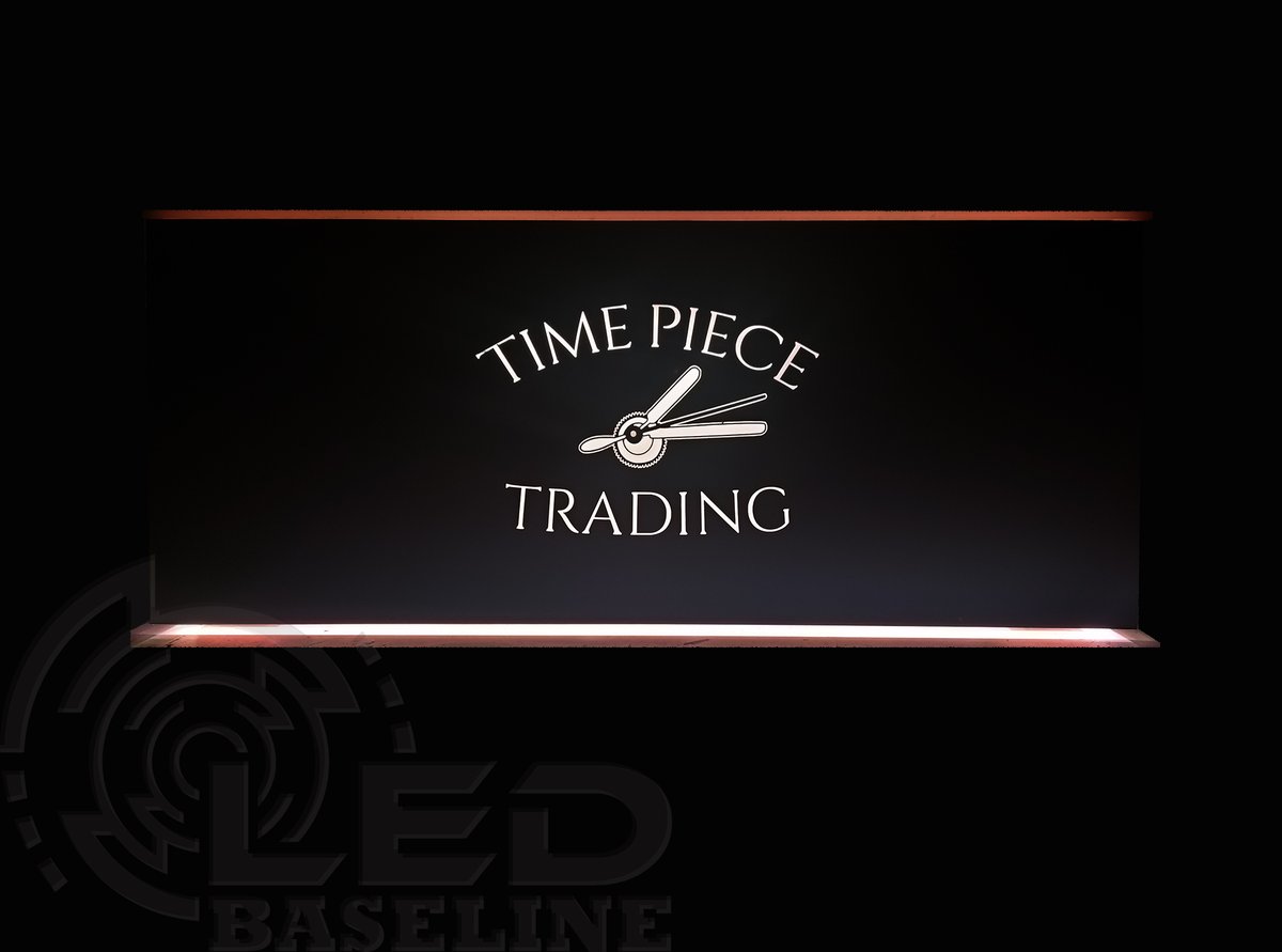 LEDBaseLine's tweet image. Custom Display Table for Time Piece Trading in Miami, FL