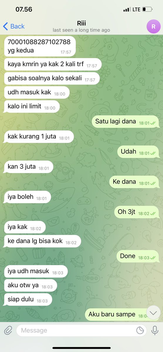 kevinton669's tweet photo. Bukti “ uang keamanan “ dan langsung di block setelah di scam https://t.co/CL3WpdOrZO