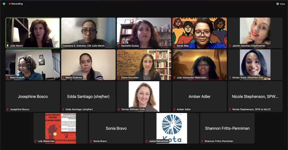 JulieMenin's tweet photo. Perfect way to end #InternationalWomensDay by participating in #DaretoRun panel to increase women running for office. We must support mothers running for office because women’s representation helps ensure that critical issues of child care + women’s rights are at the forefront. https://t.co/Q7P8yaceSJ