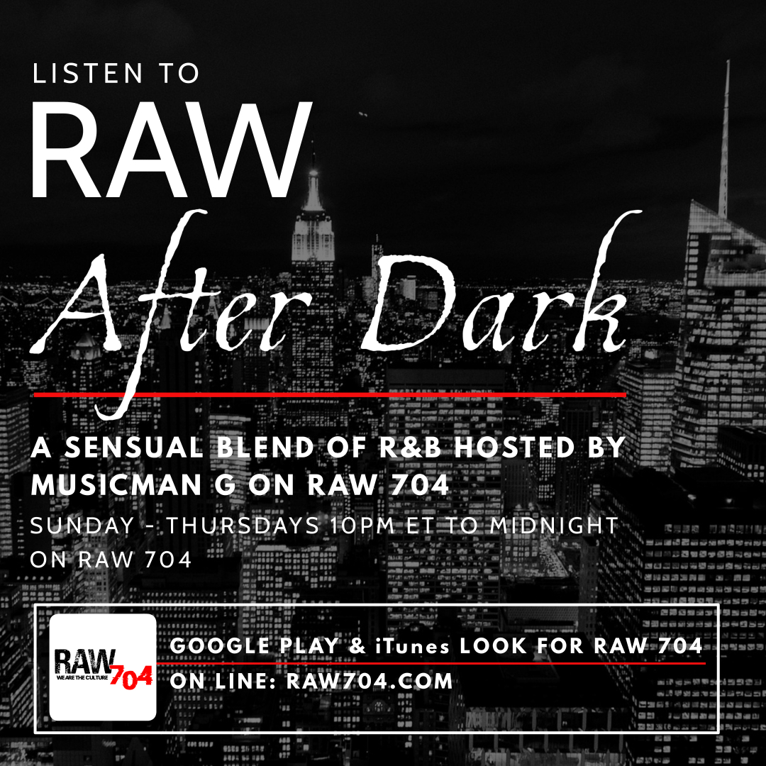 djdizzideelive's tweet photo. Listen to RAW After Dark
A sensual blend of R&B hosted by MusicManG Sun-Thurs 10 PM on RAW 704
***ONE CLICK LISTEN NOW***
https://t.co/tiwMjDa4cS
**GET THE APP HERE**
https://t.co/sswF1z5ZWa
#dj #hiphop #music #radio #RAW704 #legacymusic #rap #listen #live #streaming #playlist https://t.co/mMalKEA2JZ