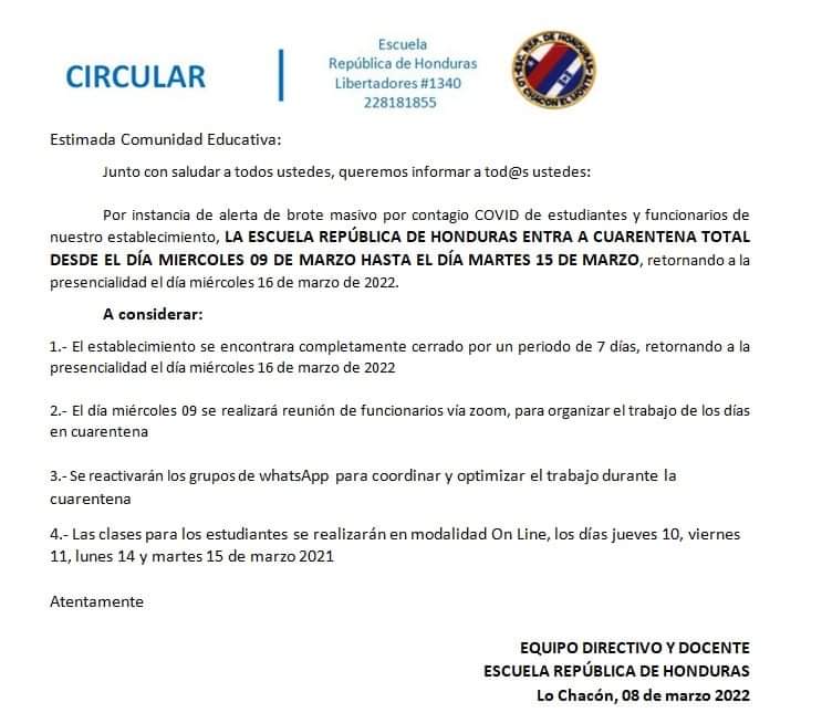 ka_atty's tweet photo. @GobiernodeChile @Mineduc #colegiomunicipal
A una semana de ingreso a clases que se espera en invierno? 
@meganoticiascl #chile #pandemia 
@COVID19StatsCL #nuevogobierno https://t.co/3V74F2NIyU