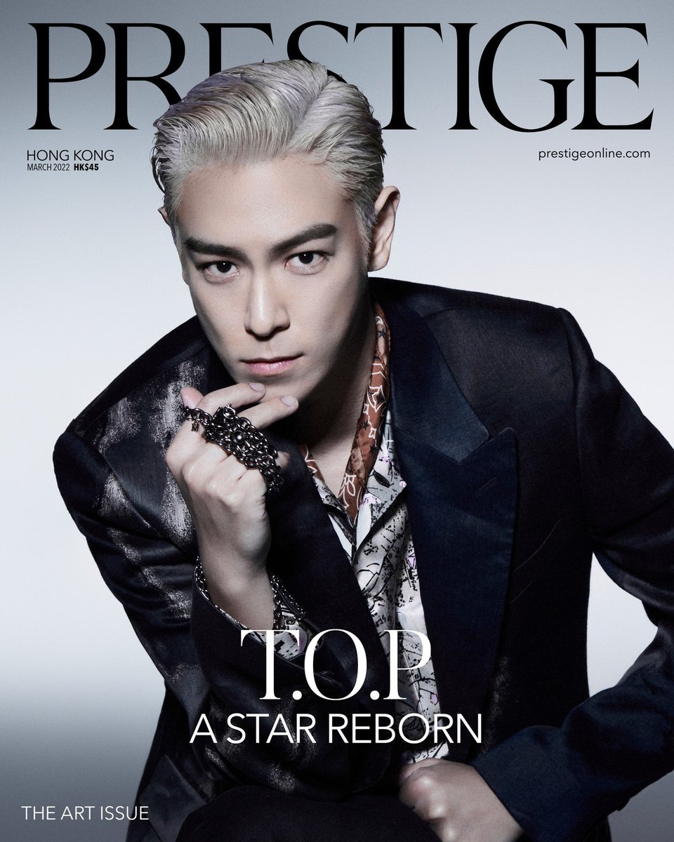 TOPmalaysia's tweet photo. THE FIRST COVER OF THE VERY SPECIAL DUAL-COVER EDITION OF PRESTIGE HONG KONG'S MARCH ART ISSUE IS REVEALED~!! 😱🤩😍 

cr : prestigehk's Instagram 
https://t.co/w0lcPdK1XA 

[I MEAN, LOOK AT THAT!! 🥲💖🤯] 
#TOPISBACK https://t.co/lJnCQnP74N