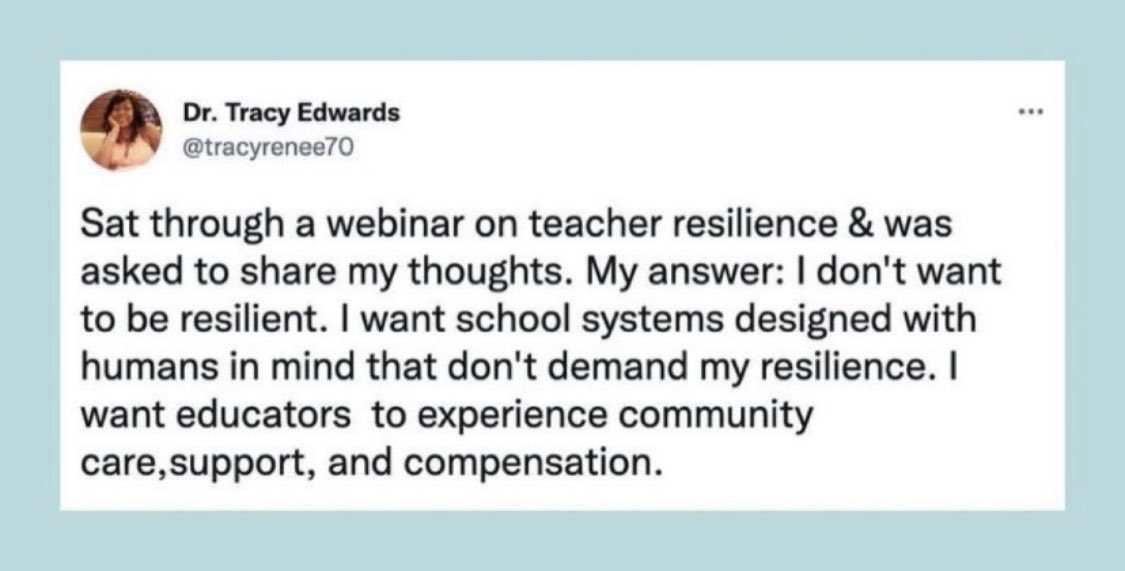 #educators deserve better