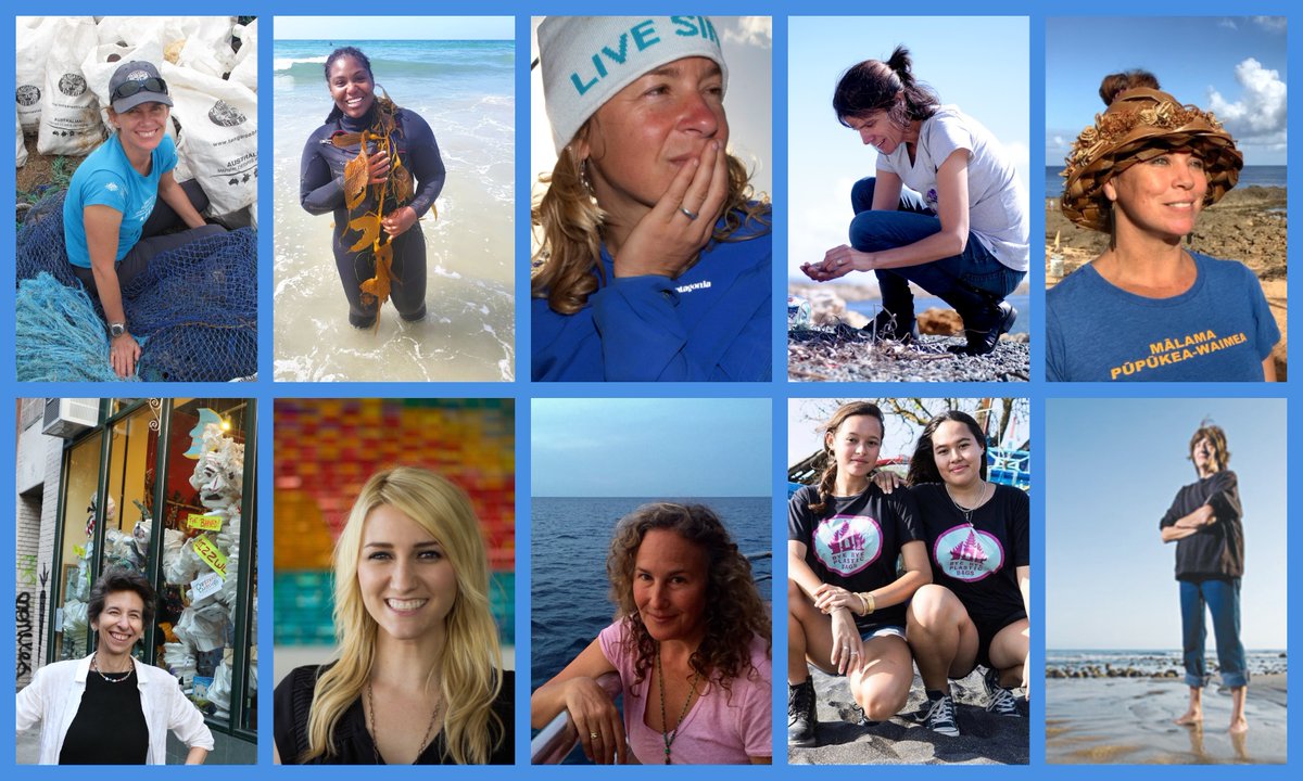 In celebration of #InternationalWomensDay, we want to honor women around the globe working for clean water, healthy oceans and solutions to plastic pollution. Thank you for inspiring us, and the world, with your important work! #AAOPlasticFree #WomensHistoryMonth