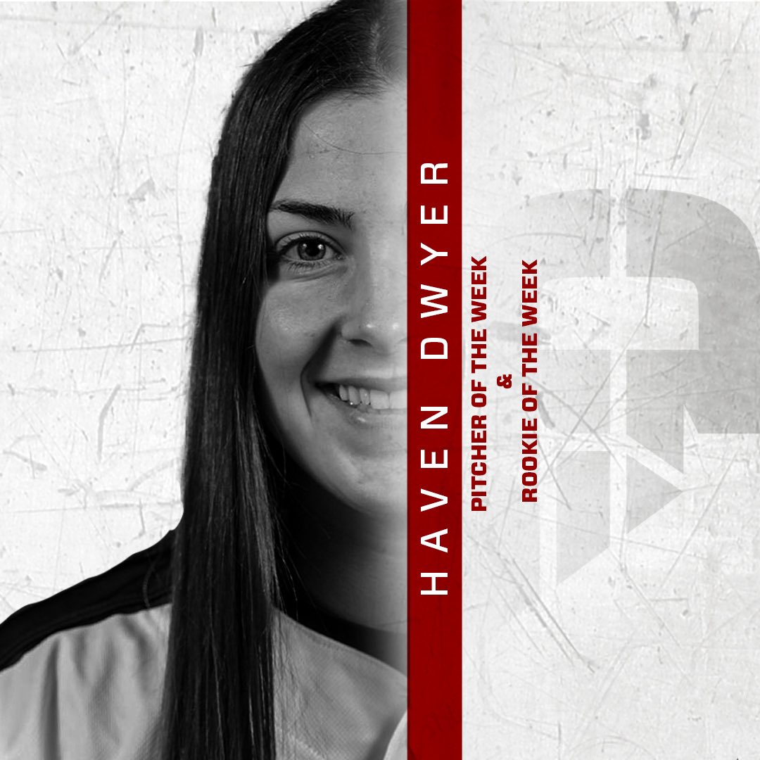 Freshman Haven Dwyer collects her first career <a href="/atlantic10/">Atlantic 10 Conference</a> weekly awards! Pitcher AND Rookie of the Week!

#UDSB🥎 // #GoFlyers