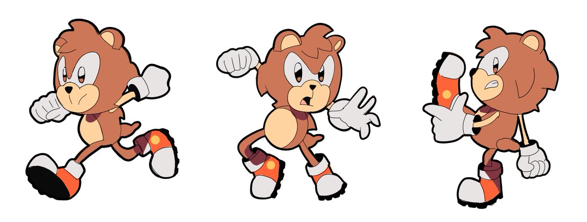AlSanya's tweet photo. "Way Past Cool!!!" #SonicTheHedgehog #OC #RoboBear #SEGA #Original #Drawing https://t.co/ebtxOfjRtp
