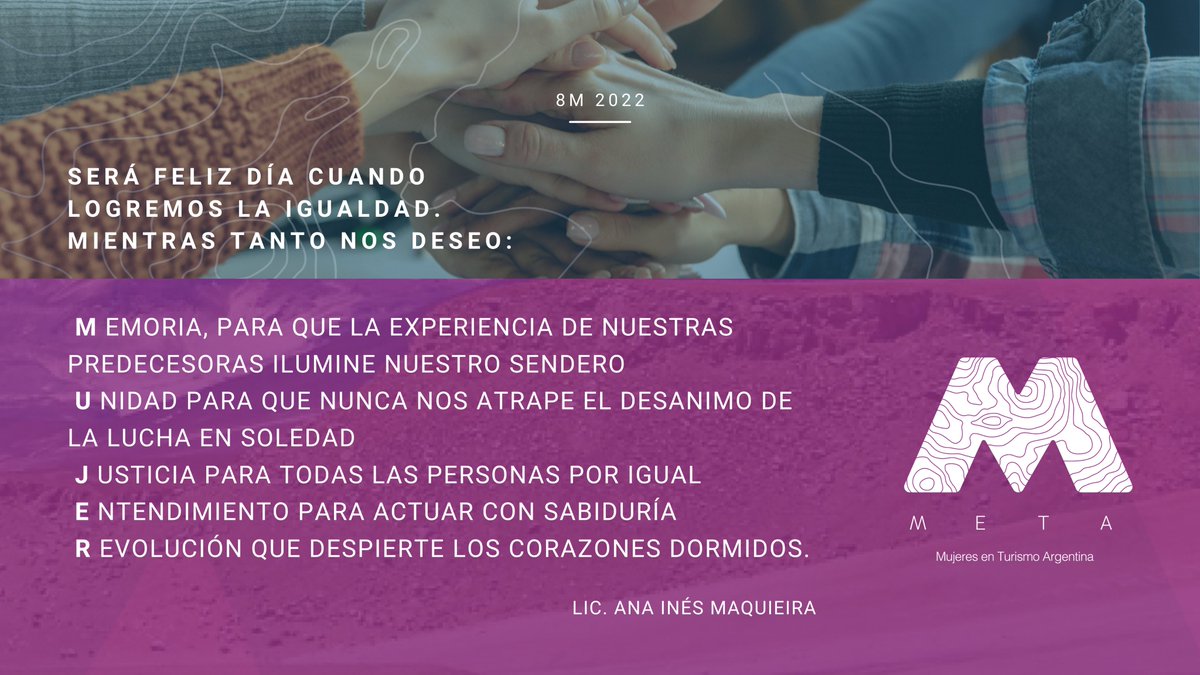 MujeresEnTurismoAR tweet media