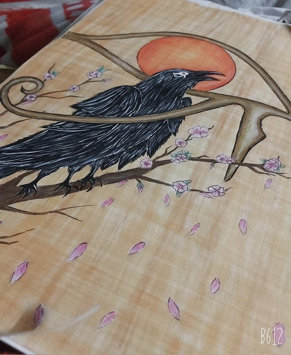 Wesal1306's tweet photo. i keep having these detailed ideas and adding them as i go, so it's still NOT FINISHED 🥲

BUT I'm gonna make sure it's worthy to tell the great stories behind it 🥰♥

#workinprogress #삼족오 #threeleggedcrow #EyeOfRA #art #koreanfolklore #Egypt #pharos https://t.co/ESe2vWxcNG