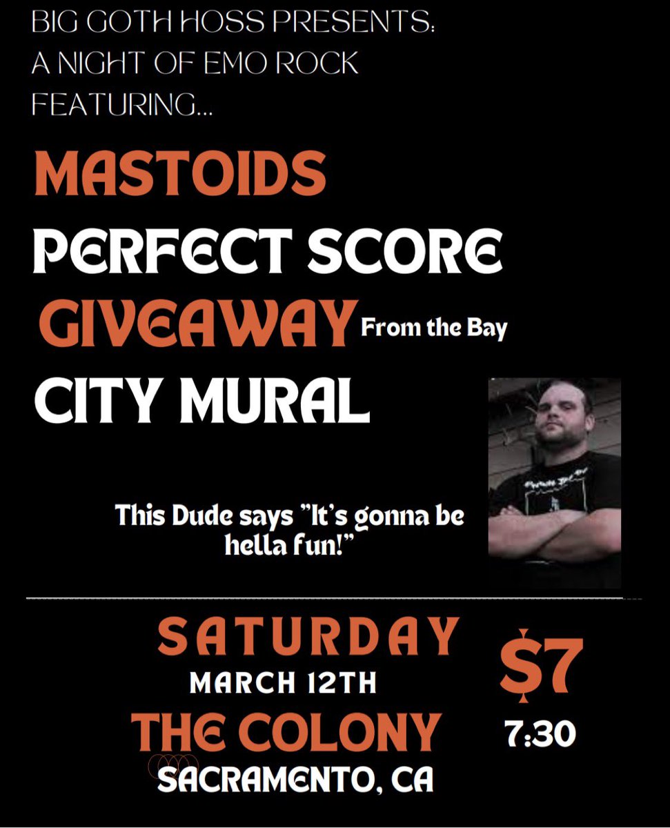 GG (@ggaemerofficial) on Twitter photo Playing a show this weekend. 🎶 <a href="/perfectscoreca/">Perfect Score / ‼️New Song Composure Out Now‼️</a> 
#poppunk Playing a show this weekend. 🎶 <a href="/perfectscoreca/">Perfect Score / ‼️New Song Composure Out Now‼️</a> 
#poppunk