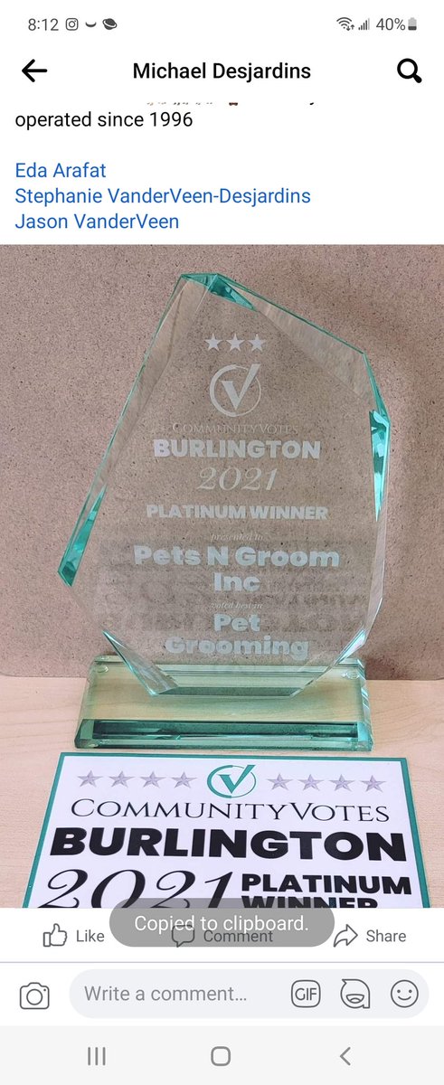 petsngroom's tweet photo. What a great way to celebrate 2021 our 25th year in Business 🥰

Pets N Groom 🐕‍🦺🐈🐩🐾  - Family owned and operated since 1996

#FamilyBusiness #Dogs https://t.co/jFEpMOi0Xt