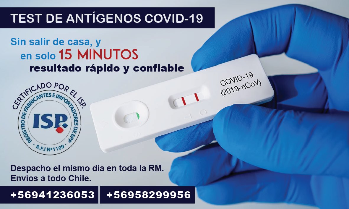 Nico_Productor's tweet photo. Hola amig@s  como estan? Les recuerdo que estoy vendiendo TEST DE ANTIGENOS PARA COVID-19 NASOFARÍNGEO.
Por si necesitan salir de la duda, solo me hablan al DM. Hay despacho a domicilio a toda la RM y precios especiales para empresas. 
Saludos! #Testeate #covid #COVID19 #PCR https://t.co/Ia8K8Jm6NN