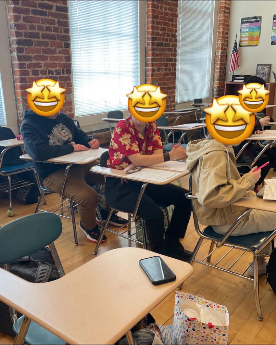 TaylorFortner10's tweet photo. It’s Shakespeare time! A little stations activity today before we kick off Romeo and Juliet ✨💖 https://t.co/oM0TWqrecH