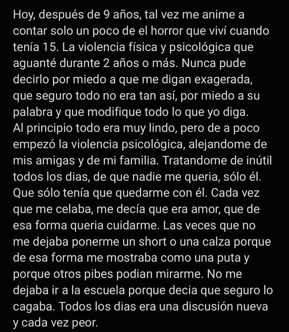 AntonelaHecht's tweet photo. le pido perdón a esa anto vulnerable por estar callada tanto tiempo, por sentir tanta culpa hasta el día de hoy. ¡no nos callamos mas!💜 https://t.co/qw9fJIHIeT