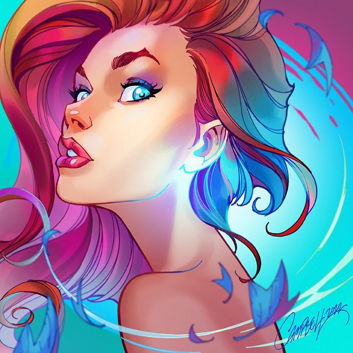 JScottCampbell's tweet photo. The @EtherealartNFT reveal will be happening in less that 2 hours! Someone will discover they have this 1 of 1 collaboration I did for this lovely collection. Who will it be..? 😱 https://t.co/TKtyR2FuYX