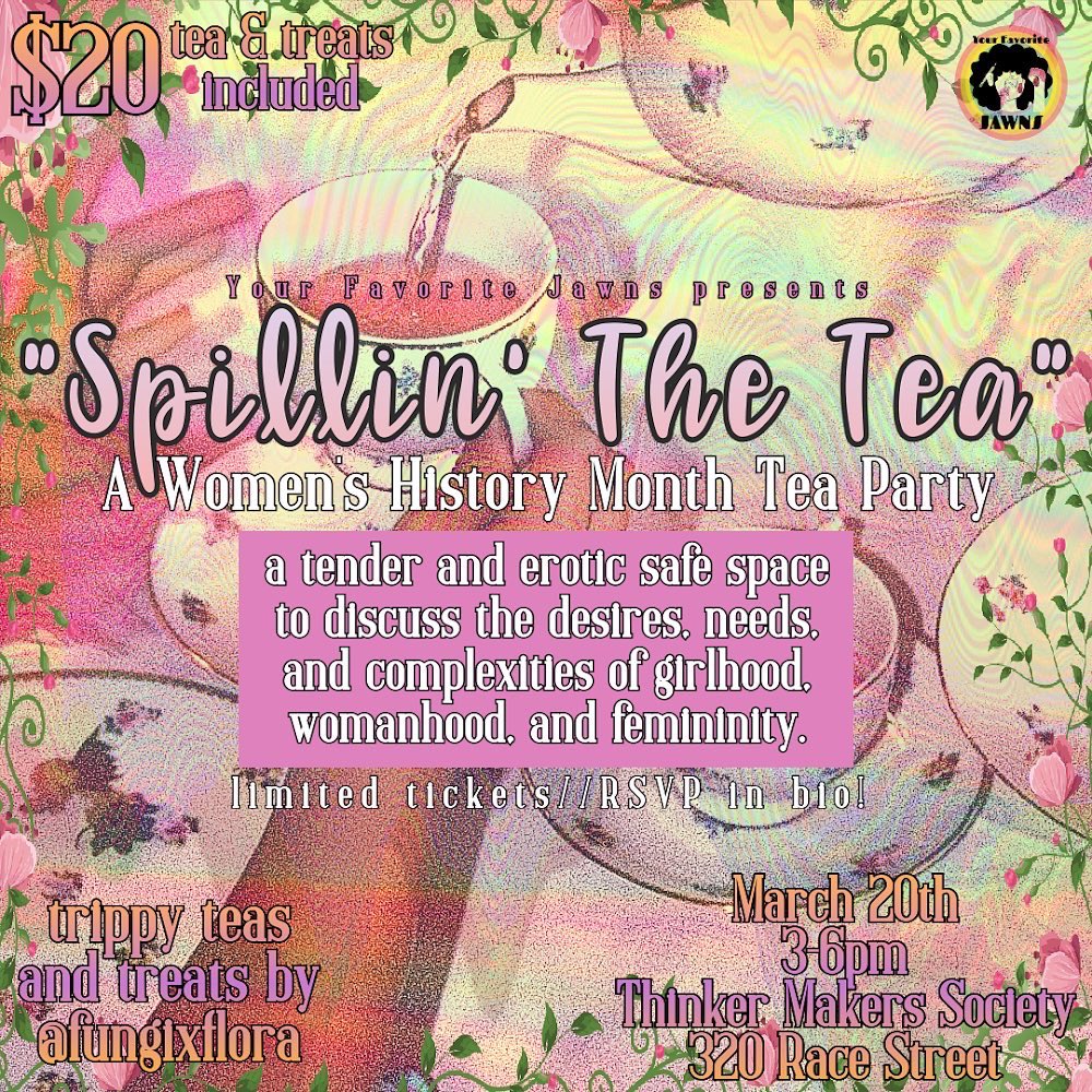 happy international women’s day!💗facilitated by <a href="/shirminageneva/">SG🫀</a>, YFJ welcomes you to hold community with us for our tea party! on Mar 20th 3-6pm, we will be spilling tea on all the tender topics of girlhood, womanhood, and femininity. tea &amp; treats for all too💛 link in bio!