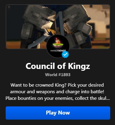 councilofkingz's tweet photo. Are you ready?! 

Heads are going to roll, make sure you're armored up for our verified #p2e @nftworldsNFT game built on top of the $WRLD token! 

Join Us https://t.co/E1XJB8hB7Y