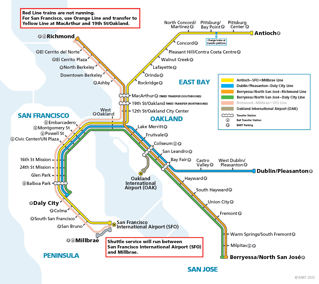 BART tweet media
