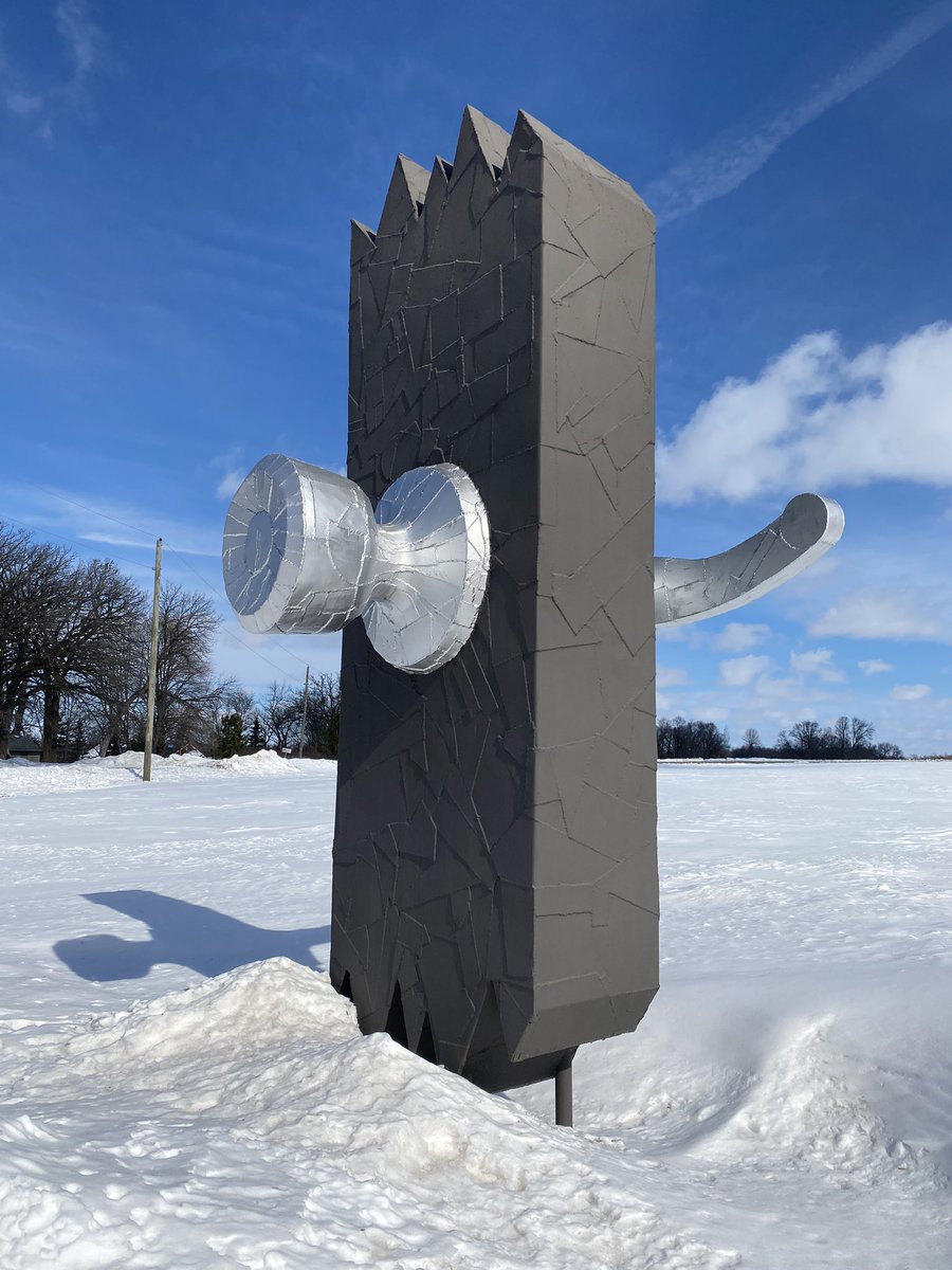 JDLauritsen's tweet photo. Nyberg Sculpture Park- Vining, MN #wcco #findingminnesota https://t.co/XJnDcr7sYK