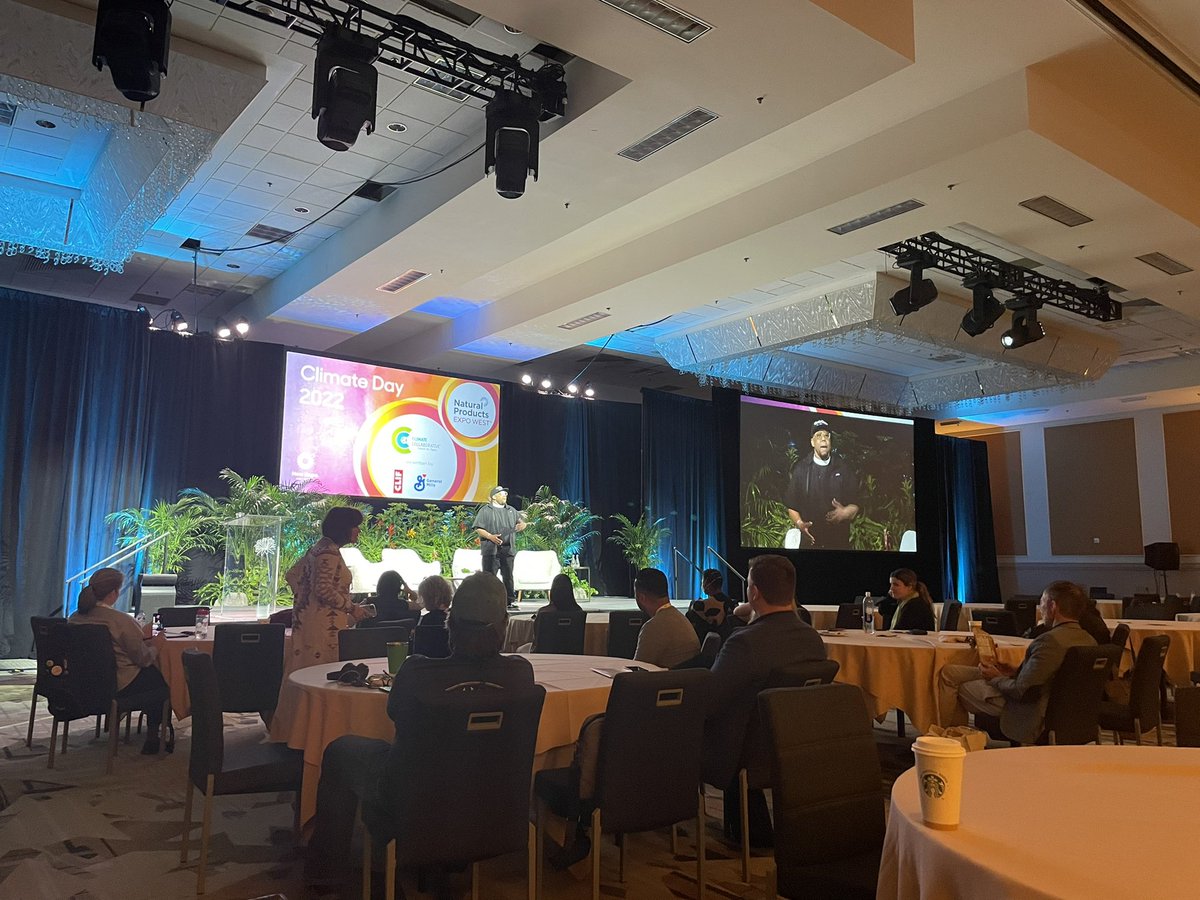 “Racial justice is climate justice and climate justice is racial justice.” - <a href="/RevYearwood/">Rev Yearwood ✊🏾</a> 

#expowest #climateday #returntoanaheim