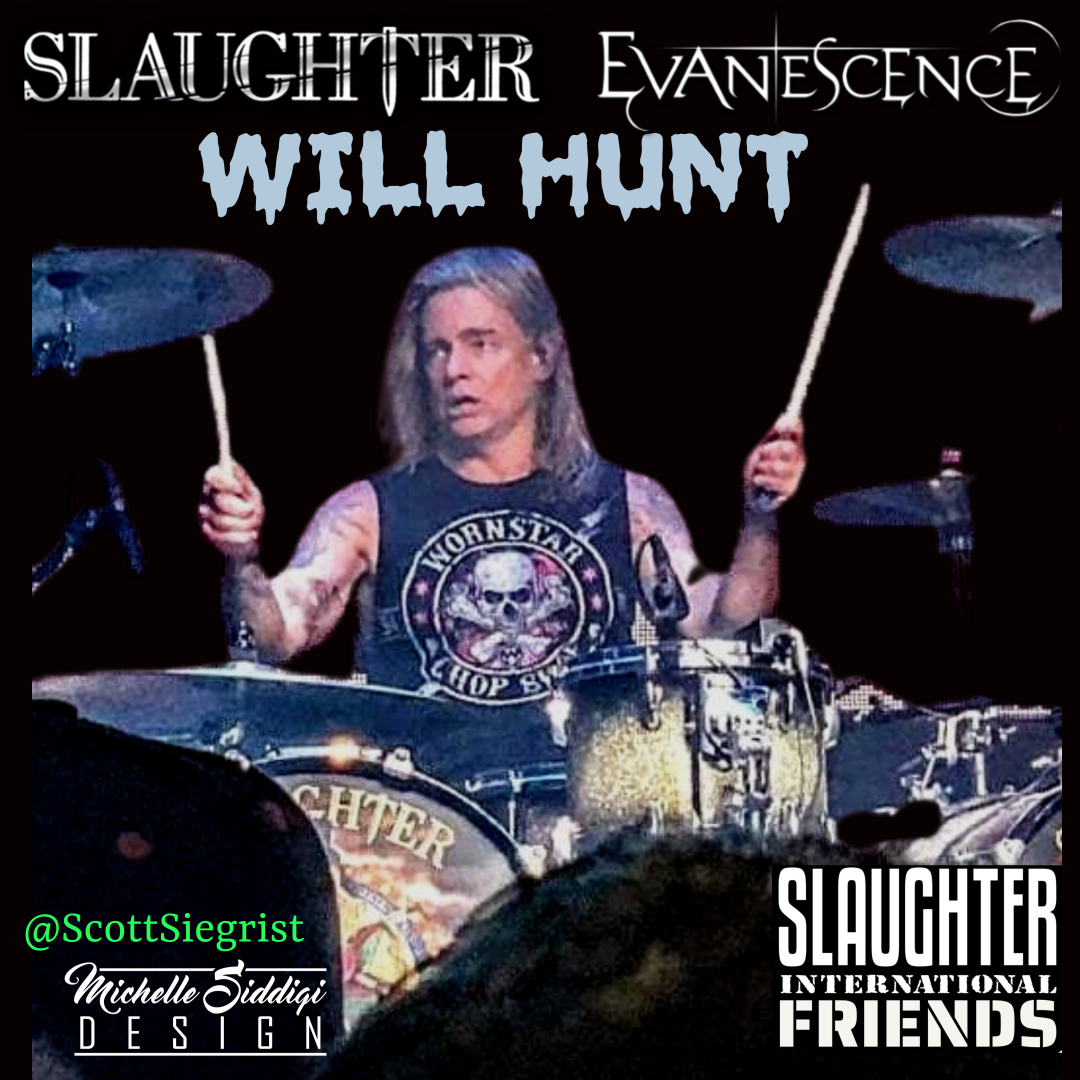 AmerNoizeMusic's tweet photo. #SlaughterLive
@WillFnHunt of @evanescence
3.5.2022 in St. Charles, IL at the Arcada Theater #Slaughter #TourDrummer #DrummersRule
@KiddMe5 Designs https://t.co/M633OsXmlE