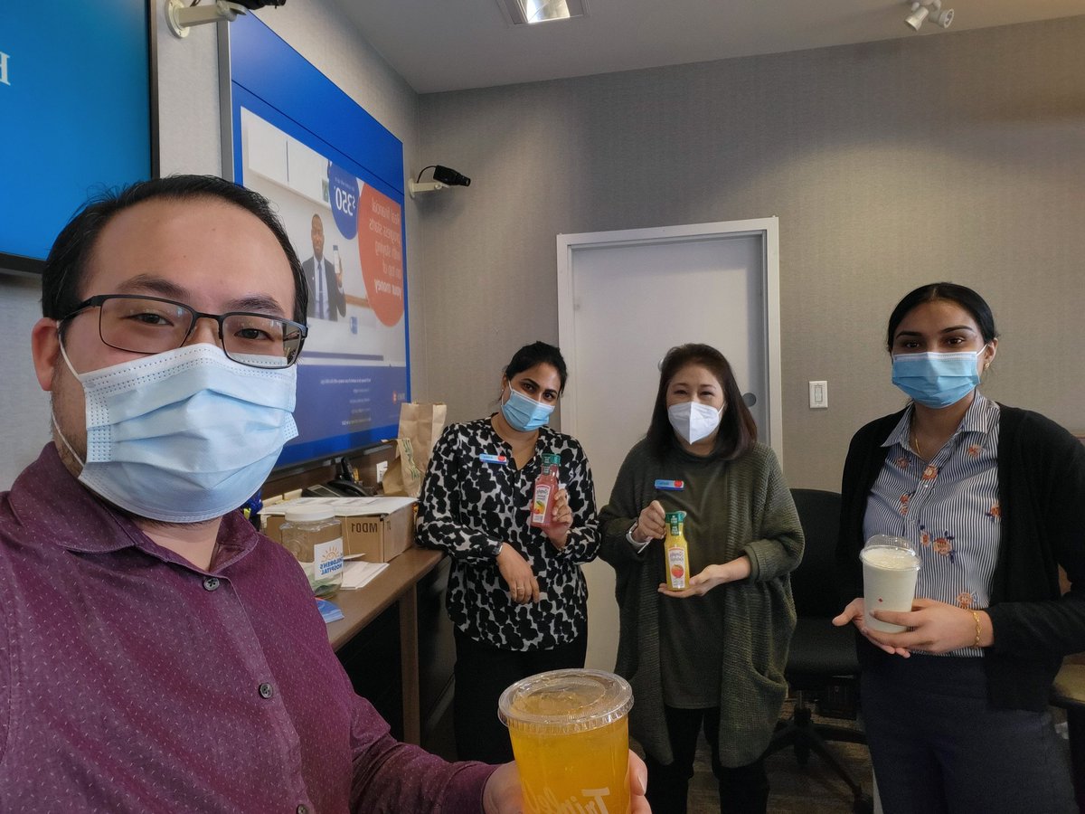 Happy employee appreciation day lunch with the best team in banking