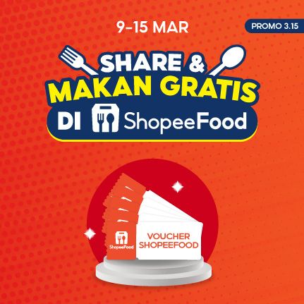 Share &amp; Makan Gratis Bareng Teman di ShopeeFood shp.ee/bf5wevi6i6b