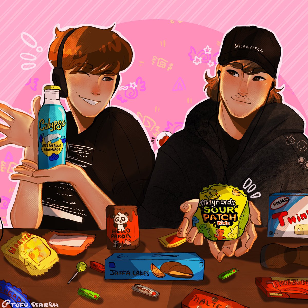 tofu_starch's tweet photo. Sugar Rush 🍬🍭 

#sapnapfanart #sapnap #georgenotfoundfanart #georgenotfound #mcyt #mcytfanart https://t.co/B1FxF3in3X