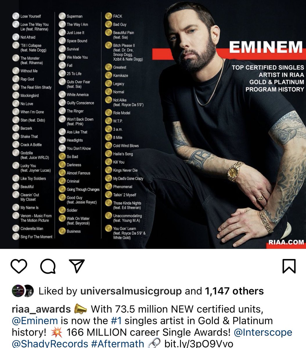 NoLifeShaq's tweet photo. Rappers need to stop saying they better than Em and let the MUSIC do the talking 🗣💯 https://t.co/8p1fPk5D8u