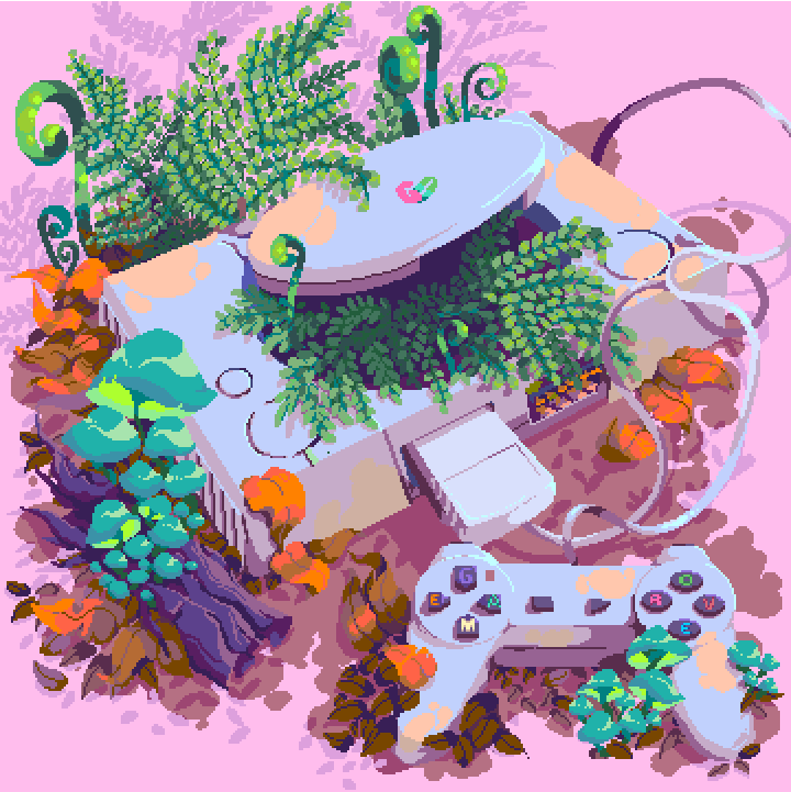 【𝓰𝓪𝓶𝓮 𝓸𝓿𝓮𝓻】　
#ドット絵  #pixelart