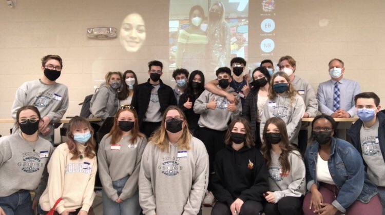 Student Senate March meeting! Lots of great discussion and development today! #gecdsbproud