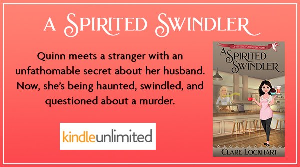 SClareWriter's tweet photo. Haunted, swindled and questioned about a murder! A NEW paranormal cozy mystery series. https://t.co/VWAQxfDRaN #cozymystery #cozymysteries #paranormalcozy #paranormalwomensfiction #paranormalcozymysteries #ku #KindleUnlimited https://t.co/Tzl1LFPYly