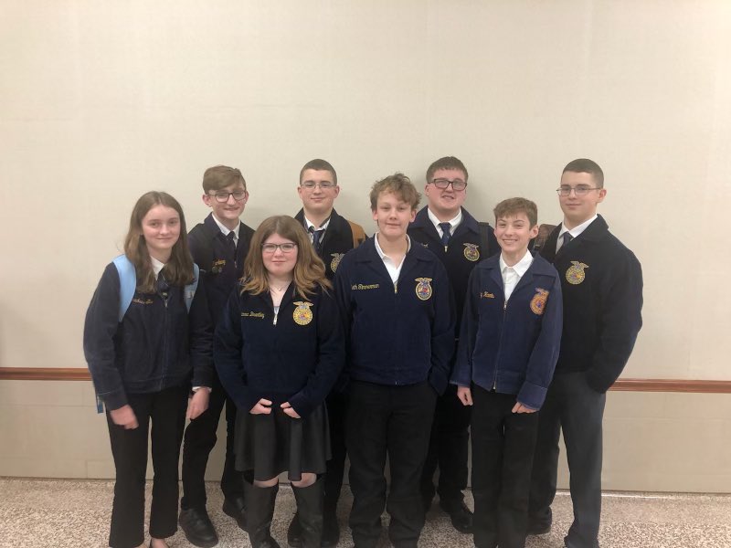 UnionCityFFA's tweet photo. Members of our FFA attended this years District 9 year Leadership Development Events Quiz bowl and Essay. There will be many more contests on Friday. Great job to everyone who participated! https://t.co/zi1rqBFzjN
