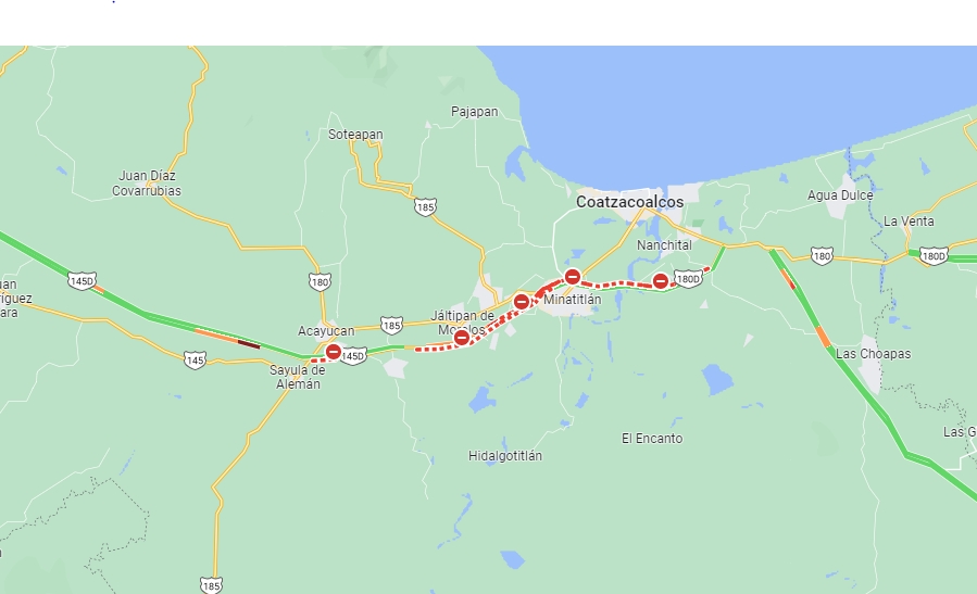 monitoreojrg's tweet photo. Buenas noches Se tendrá información del  tramo Carretero Tabasco - Veracruz, con dirección a  Acayucan trafico completamente detenido.
@CAPUFE
@CNAC_GN
@GN_MEXICO_ 
@SP_Veracruz 
@GN_Carreteras https://t.co/Rni4stesVF